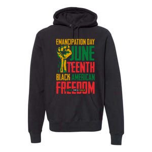 Juneteenth Juneteenth For Freedom Premium Hoodie