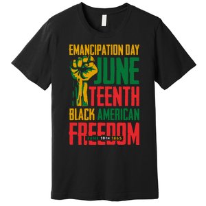 Juneteenth Juneteenth For Freedom Premium T-Shirt