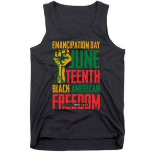 Juneteenth Juneteenth For Freedom Tank Top