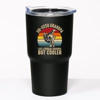 Jiu Jitsu Grandpa Like A Normal But Cooler Funny Dad Gifts Retro Plus Size Tumbler