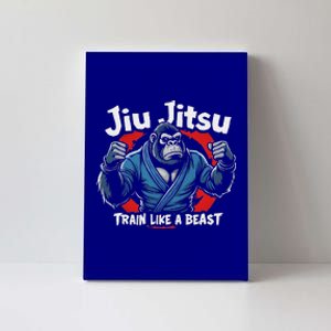 Jiu Jitsu Gorilla Train Like A Beast Canvas