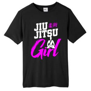 Jiu Jitsu Girl Brazilian Martial Arts Women Gift Tall Fusion ChromaSoft Performance T-Shirt