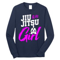 Jiu Jitsu Girl Brazilian Martial Arts Women Gift Long Sleeve Shirt