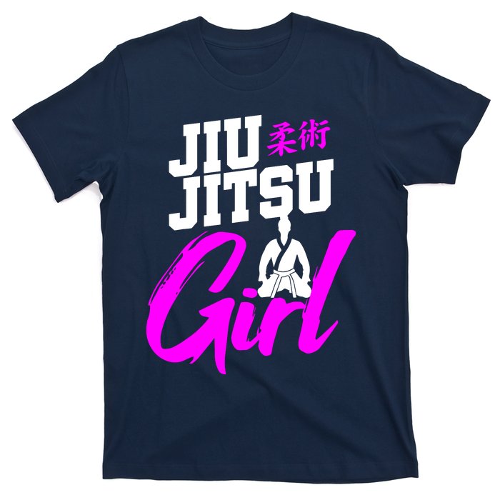 Jiu Jitsu Girl Brazilian Martial Arts Women Gift T-Shirt