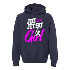 Jiu Jitsu Girl Brazilian Martial Arts Women Gift Premium Hoodie