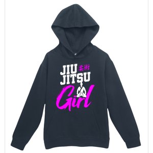 Jiu Jitsu Girl Brazilian Martial Arts Women Gift Urban Pullover Hoodie