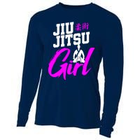 Jiu Jitsu Girl Brazilian Martial Arts Women Gift Cooling Performance Long Sleeve Crew