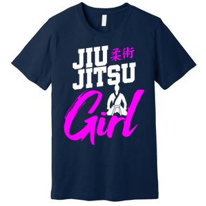 Jiu Jitsu Girl Brazilian Martial Arts Women Gift Premium T-Shirt