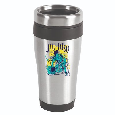 Jiu Jitsu Grunge 16oz Travel Tumbler