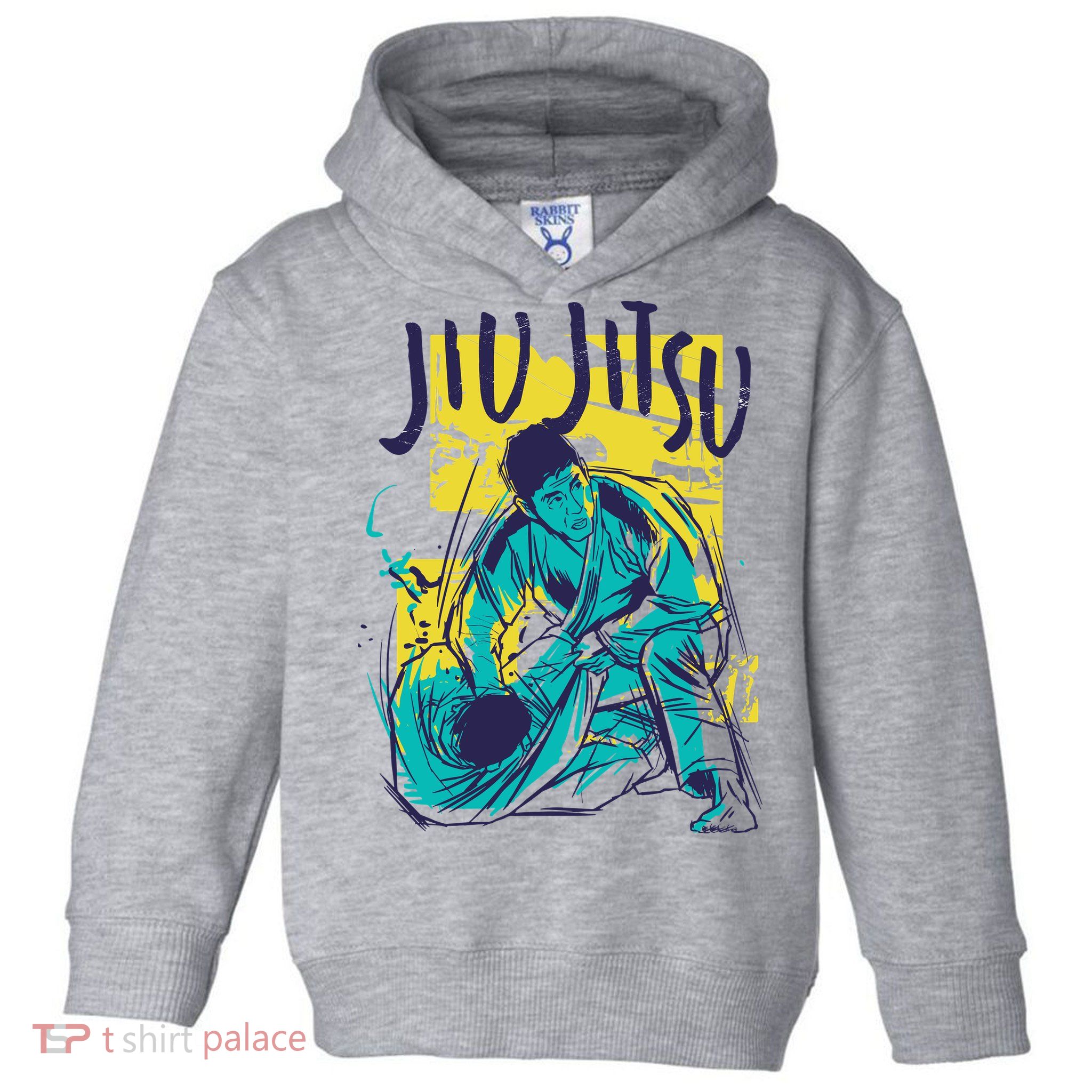Jiu Jitsu Grunge Toddler Hoodie