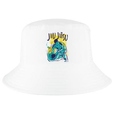 Jiu Jitsu Grunge Cool Comfort Performance Bucket Hat
