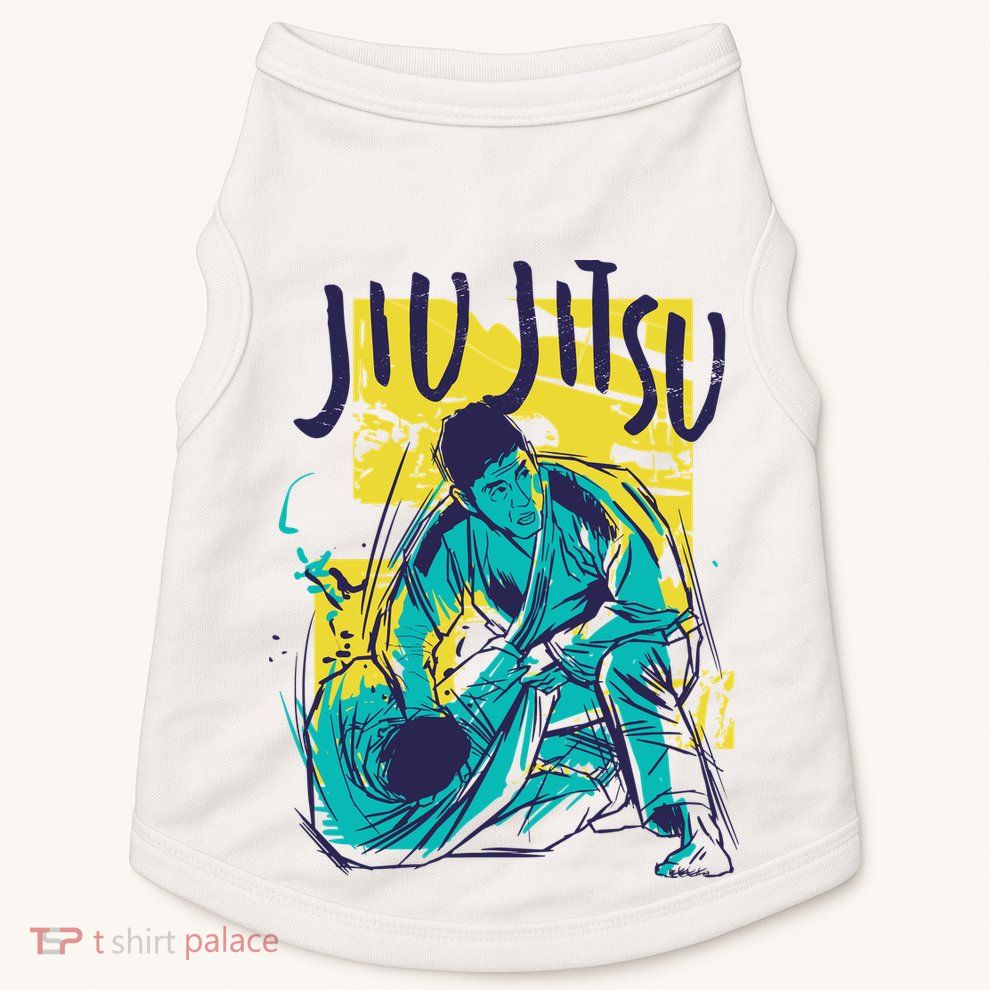 Jiu Jitsu Grunge Doggie Tank