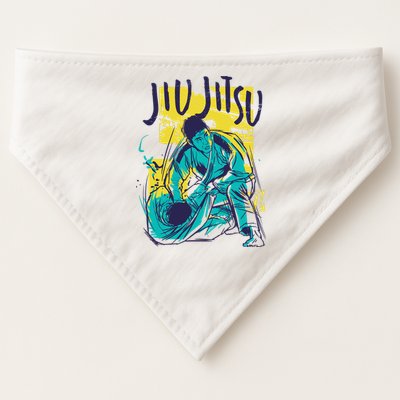 Jiu Jitsu Grunge USA-Made Doggie Bandana