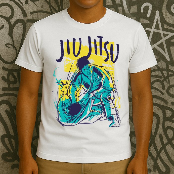Jiu Jitsu Grunge T-Shirt
