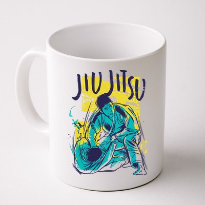 Jiu Jitsu Grunge Mug