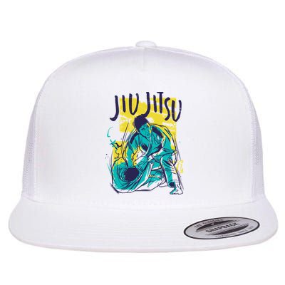 Jiu Jitsu Grunge Flatbill Hat