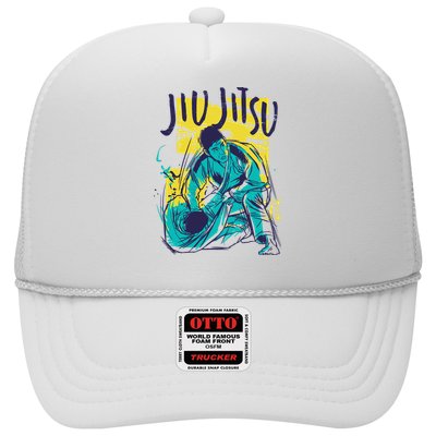 Jiu Jitsu Grunge Trucker Hat