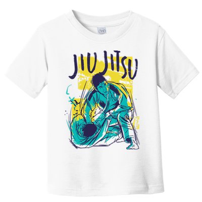 Jiu Jitsu Grunge Toddler T-Shirt