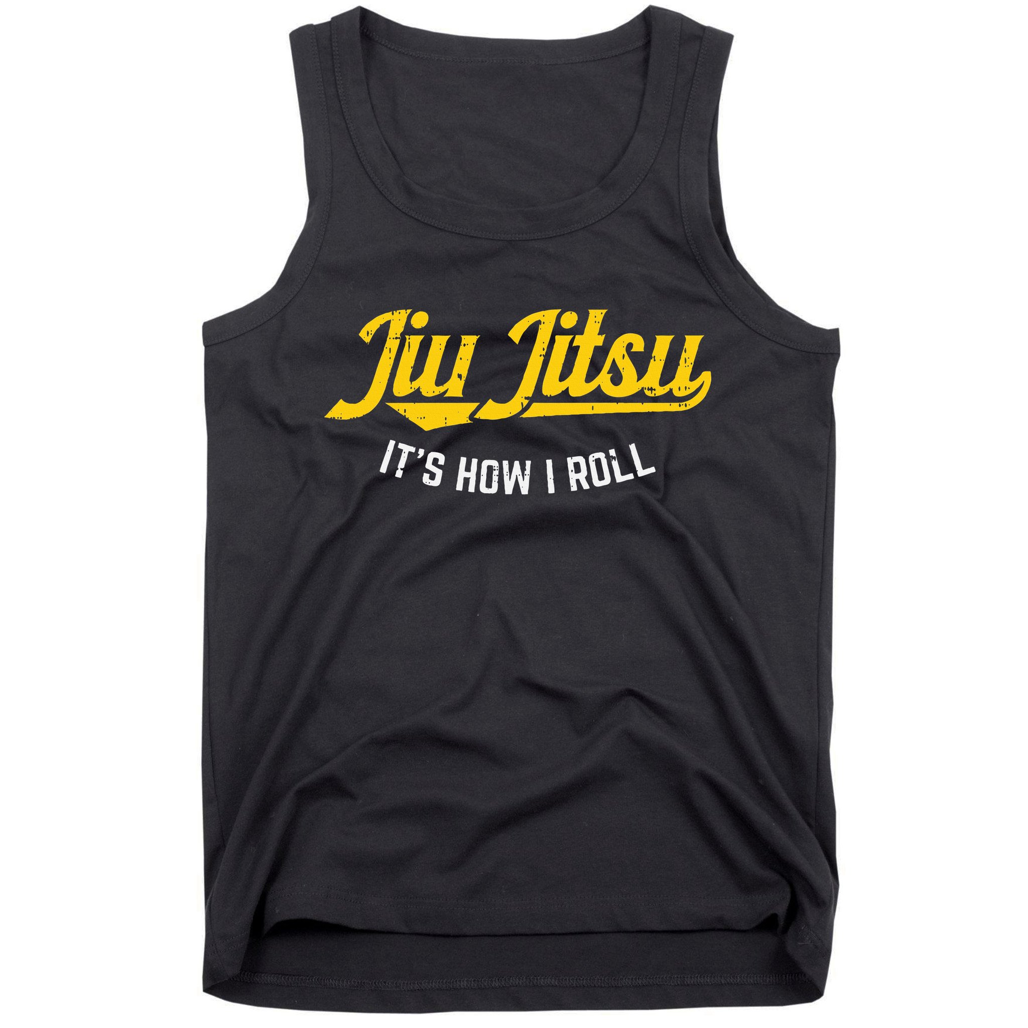 Jiu Jitsu How I Roll Funny Bjj Training Martial Arts Gift Tank Top