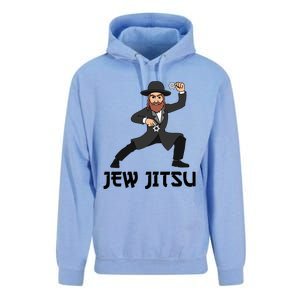 Jew Jitsu Hebrew Jiu Jitsu Funny Jewish Hanukkah  Unisex Surf Hoodie