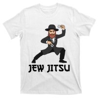 Jew Jitsu Hebrew Jiu Jitsu Funny Jewish Hanukkah  T-Shirt