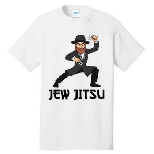 Jew Jitsu Hebrew Jiu Jitsu Funny Jewish Hanukkah  Tall T-Shirt