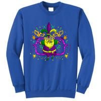 Joker Jester Hat Masquerade Parade Funny Mardi Gras Cute Gift Sweatshirt