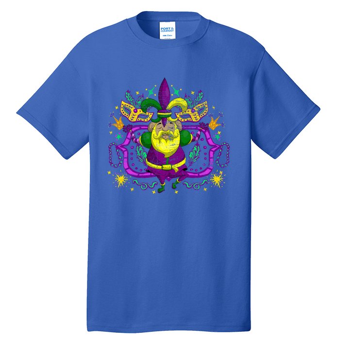 Joker Jester Hat Masquerade Parade Funny Mardi Gras Cute Gift Tall T-Shirt