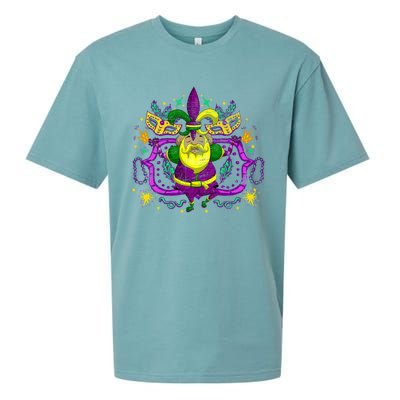 Joker Jester Hat Masquerade Parade Funny Mardi Gras Cute Gift Sueded Cloud Jersey T-Shirt