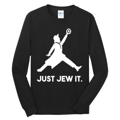 Just Jew It Funny Jewish Tall Long Sleeve T-Shirt