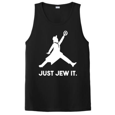 Just Jew It Funny Jewish PosiCharge Competitor Tank