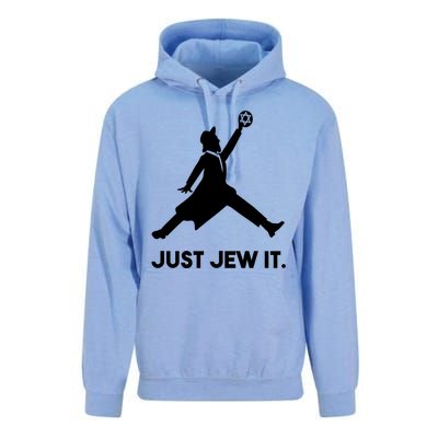 Just Jew It Funny Jewish Unisex Surf Hoodie