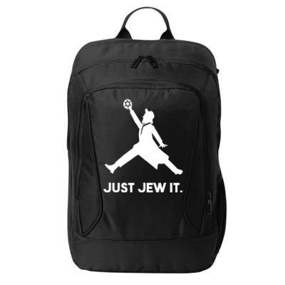 Just Jew It Funny Jewish City Backpack