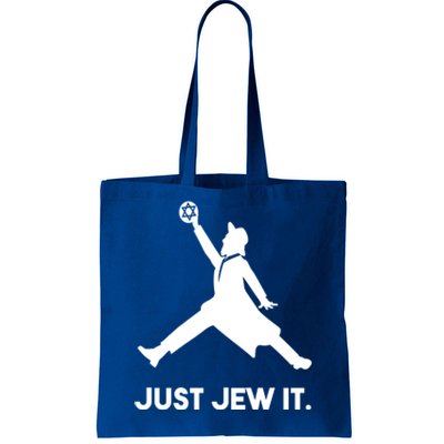 Just Jew It Funny Jewish Tote Bag