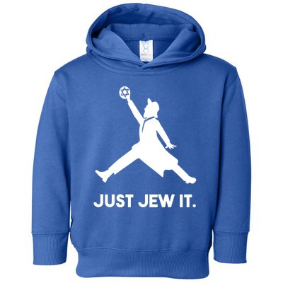 Just Jew It Funny Jewish Toddler Hoodie