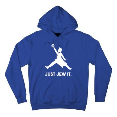 Just Jew It Funny Jewish Tall Hoodie