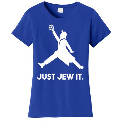 Just Jew It Funny Jewish Women's T-Shirt