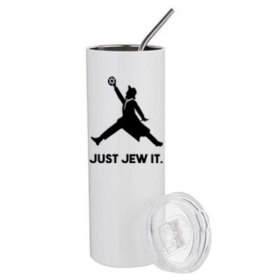 Just Jew It Funny Jewish Stainless Steel Tumbler