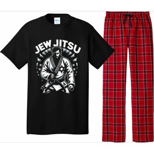 Jew Jitsu  Israeli Man Jiu Jitsu Fighter  Funny Jewish  Pajama Set