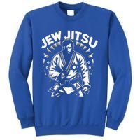 Jew Jitsu  Israeli Man Jiu Jitsu Fighter  Funny Jewish  Sweatshirt