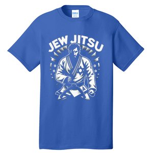 Jew Jitsu  Israeli Man Jiu Jitsu Fighter  Funny Jewish  Tall T-Shirt