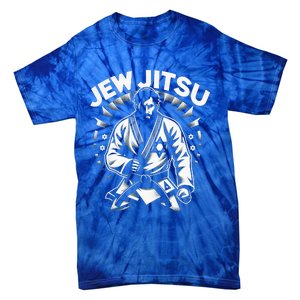 Jew Jitsu  Israeli Man Jiu Jitsu Fighter  Funny Jewish  Tie-Dye T-Shirt