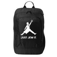 Just Jew It Basketball Funny City Backpack