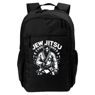 Jew Jitsu Israeli Man Jiu Jitsu Fighter Funny Jewish Daily Commute Backpack