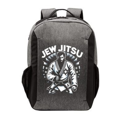 Jew Jitsu Israeli Man Jiu Jitsu Fighter Funny Jewish Vector Backpack