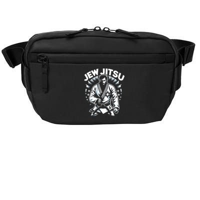 Jew Jitsu Israeli Man Jiu Jitsu Fighter Funny Jewish Crossbody Pack