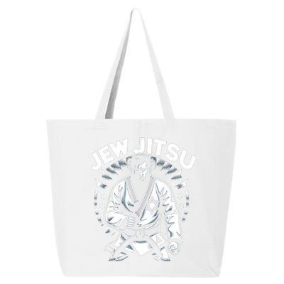 Jew Jitsu Israeli Man Jiu Jitsu Fighter Funny Jewish 25L Jumbo Tote