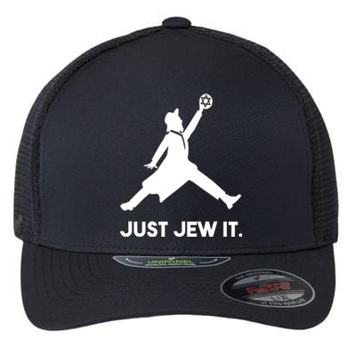 Just Jew It Funny Jewish Flexfit Unipanel Trucker Cap