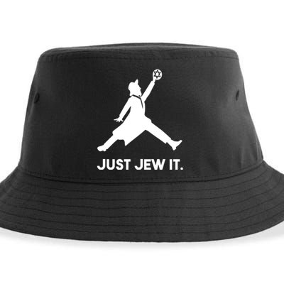 Just Jew It Funny Jewish Sustainable Bucket Hat