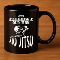Jiu Jitsu 11oz C Handle Ceramic Mug